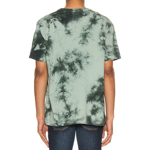 เสื้อยืดคอกลมแขนสั้นสำหรับผู้ชายผ้าฝ้าย100% ออกแบบลายสีทึบระบายอากาศได้ดีเป็นมิตรกับสิ่งแวดล้อม - Product Image 2