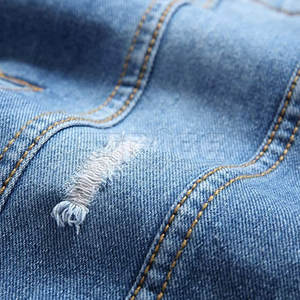 Chaqueta de Mezclilla de Lona para Hombre, Estilo Moderno, Ecológica, Ligera, con Logotipo Frontal Personalizable, Precio al por Mayor, Superventas - Product Image 5