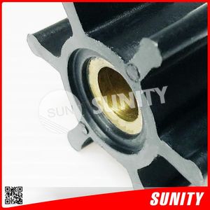 TAIWAN SUNITY Water Pump <b>Impeller</b> for Jabsco 11620-211 Engine a 30M - Product Image 4