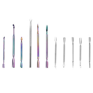 ที่ดันหนังกำพร้าเล็บแบบมีโลโก้สั่งทำได้ หลายสี สินค้ามาใหม่ ผลิตจากสแตนเลส อุปกรณ์ทำเล็บมืออาชีพ สำหรับดูแลเล็บ โดย INNOVAMED - Product Image 1