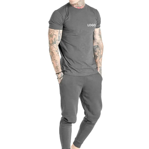 Camiseta de gimnasio de verano 100% de poliéster para hombre, camiseta transpirable activa ajustada de manga corta, Fitness Lisa para camiseta lisa, culturismo en blanco - Product Image 4