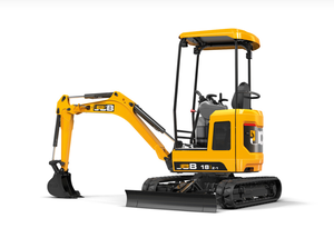 Mini-excavatrice de 1,8 tonne 18Z-1, excavatrice compacte sur chenilles avec auvent - Product Image 2