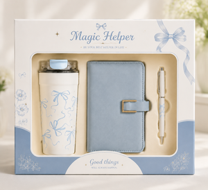 Set Regalo Personalizzato con Tumbler Blu, Peluche e Portamonete per Ragazze, Set Regalo con Tazza in Acciaio Inossidabile - Product Image 4