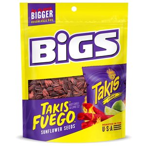 Bigs takis Fuego เมล็ดทานตะวัน5.35ออนซ์ถุง - Product Image 1