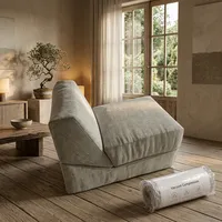 Sofá Cama Reclinable Convertible de Tamaño Completo, Ergonómico, Relleno de Espuma Viscoelástica, Sofá Doméstico, Compresión al Vacío, Venta al Por Mayor