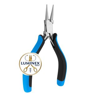 Customized Stainless Steel <b>Round</b> <b>Nose</b> <b>Pliers</b> High Quality Red/Black Color Jewelry Making Equipment Customized Logo 5" Size DIY - Product Image 5