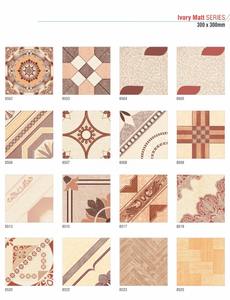 Carreaux de sol en céramique à jet d'encre imprimé de marque Vistaar 30x30 300x300 400x400 40x40 12x12 16x16 Porcelaine émaillée - Product Image 6