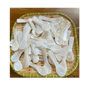 Vaisselle créative Conch Spoon idéale pour le style de buffet de fruits de mer et la présentation de la table à manger de l'hospitalité Conch Spoon - Product Image 2