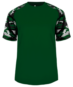 Camouflage Baseball Training Vente en gros Unisexe Compression Running Fitness Séchage rapide Serré à manches courtes Sport Jogging Sportswear - Product Image 1