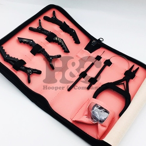 Top Deal Kit d'outils d'extension de cheveux pince d'extension de cheveux pinces d'extension de cheveux aiguilles en forme de C Micro perles boucle vison durable - Product Image 4