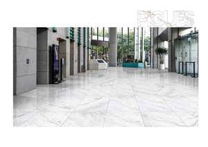 กระเบื้องปูพื้นเซรามิกพอร์ซเลนทันสมัย ขนาด 600x1200 มม. ผิวด้านเคลือบเงา แบบเต็มตัว สำหรับตกแต่งบ้าน - Product Image 6