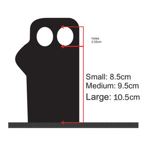 2025 unisexe haltérophilie Gym poignées sangles de levage poignet paume Pad caoutchouc haltérophilie poignées Pad - Product Image 5