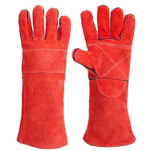 Cowhide แจ็กเก็ตเชื่อมหนังแยกชิ้น, แจ็คเก็ตกันไฟทนทานสำหรับงานอุตสาหกรรม - Product Image 4