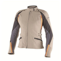Veste de moto pour femme en Cordura, coupe-vent, imperméable, avec protections homologuées CE, veste textile pour course automobile