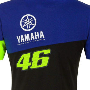 T-shirt officiel Yamaha Racing pour femme, pour Valentino Rossi, pour VR46, pour MotoGP M1, manches courtes, respirant, vêtements de course moto et automobile - Product Image 6