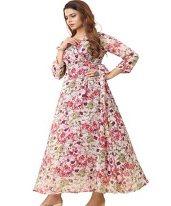 Venta al por mayor en línea Vestidos de mujer Proveedor Ropa Casual Elegante Sexy vestido Moda India pakistaní - Product Image 3