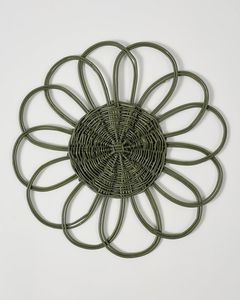 Joli design, dessous de plat en rotin naturel, écologique pour la vaisselle, les restaurants et les articles de cuisine, vente en gros - Product Image 2