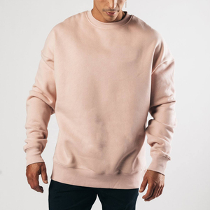 Wholesale High Quality Plain <b>Hood</b> Pullover Sweatshirt Unisex Hip Hop Custom Oversized Sweatshirts Trendy Men's Hoodie&Sweatshirt - Product Image 3