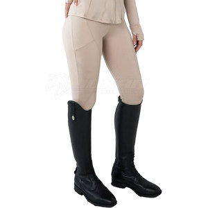 Pantalones de competición para mujer con acabado liso y ajuste a medida para eventos Pantalones de equitación - Product Image 1