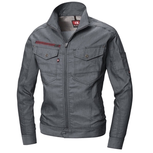 Veste de travail Burtle 7041, légère, durable, design élégant, tissu respirant, uniforme professionnel, fermeture éclair, coupe-vent, séchage rapide - Product Image 3