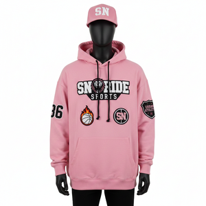 Vêtement d'extérieur d'hiver pour homme, en polaire respirant, léger, de haute qualité, couleur unie, taille plus, manches longues, broderie personnalisée - Product Image 1