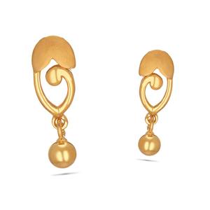 ต่างหูชุบทอง18K ใส่สบายๆน่ารักสำหรับวันครบรอบที่หรูหราและแวววาว - Product Image 6