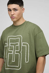 Sérigraphie 2025 surdimensionné 100% coton T-Shirt pour hommes 240GSM Premium couture qualité personnalisé Streetwear pour impression numérique - Product Image 2