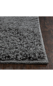 พรมขนปุยสีเทาแบบดั้งเดิมโบฮีเมียนผ้าโพลีเอสเตอร์เป็นมิตรต่อสิ่งแวดล้อมสำหรับใช้ในร่มพรมรองรับยางในพื้นที่ขนาด5 'x 7' สำหรับบ้าน - Product Image 4