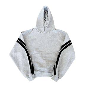 Wholesale 100%Cotton Customized Logo Zip up Printing <b>Hoodies</b> for <b>Men</b> Double Layered Hat Fashion Able Hoodie - Product Image 1