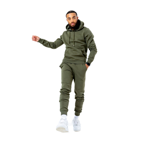 Nouvelle meilleure arrivée vert Camouflage hommes pull survêtement Meilleur pour la vente en gros 320 GSM avec OEM Design hommes survêtement - Product Image 2