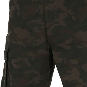Shorts d'été personnalisés pour hommes en toile respirante, service OEM, 100 % coton, motif uni, taille élastique, décontracté - Product Image 4