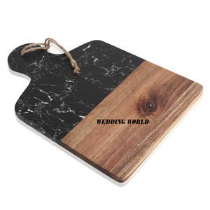 Planche à découper en bois et en marbre Articles de cuisine faits à la main de qualité supérieure Bloc à découper Offre Spéciale Bloc à découper de luxe - Product Image 1