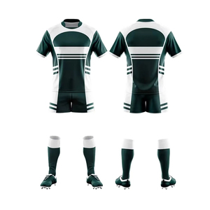 Personnalisez votre propre uniforme de rugby respirant imprimé avec votre logo, uniforme de rugby pour hommes imprimé numériquement, best-seller, fabriqué au Pakistan - Product Image 3
