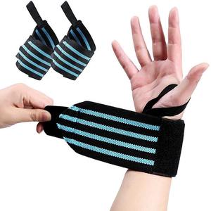 Poignets en néoprène avec logo personnalisé pour l'haltérophilie, la musculation, l'équipement de fitness élastique - Product Image 1