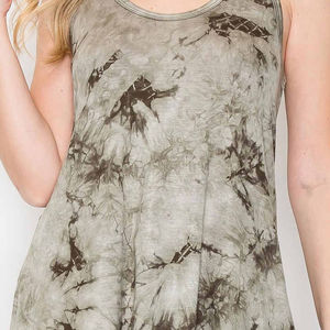 Nueva llegada sin mangas Regular Fit Top Venta de diseño de moda Casual Wear Summer Wholesale Plain Women's Tank Tops - Product Image 5