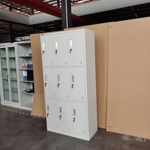<span class=keywords><strong>Armario</strong></span> Metálico Personalizado de 9 Puertas <span class=keywords><strong>para</strong></span> Ropa, Almacenamiento, Guardarropa de Hierro, <span class=keywords><strong>Armario</strong></span> <span class=keywords><strong>para</strong></span> Gimnasio/Escuela/Personal - Product Image 2