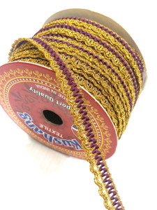 Gran oferta de China, adorno de encaje de hilo dorado y plateado para vestido, cinta de encaje, tela, decoración de ropa - Product Image 6