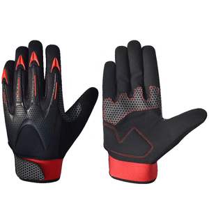 ถุงมือขี่มอเตอร์ครอสฤดูหนาวออกแบบเองทำจากไลคร่าและวัสดุโพลีเอสเตอร์ - Product Image 3