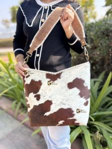 Nouveauté : Sac fourre-tout en cuir de vachette véritable, élégant et polyvalent, sac à main de créateur en cuir véritable, sacs à bandoulière pour femme, offre spéciale - Product Image 5