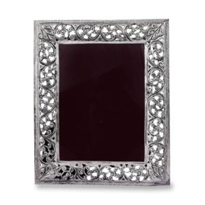 Marco de foto colgante de pared para decoración del hogar, nuevo diseño hecho a mano, chapado en plata, regalo de vuelta - Product Image 1