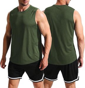 Débardeurs de sport pour hommes de haute qualité, à séchage rapide, sans manches, pour la musculation, la gym, légers et respirants - Product Image 3