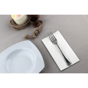 Serviettes blanches 30x40cm pliées 1/6, tissu sec ultra-doux, 600 pièces, B2B - Product Image 1