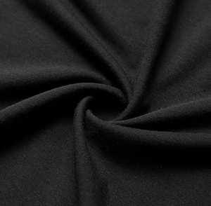 High Premium Quality <b>Men's</b> <b>Short</b> <b>Sleeve</b> Crew Neck T-<b>Shirt</b> <b>Black</b> Minimalist Design Lightweight Woven Polyester Summer Essential - Product Image 4