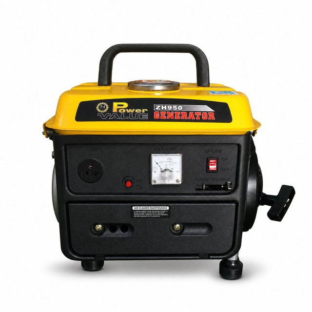 650 Watt Portable Genset Gasoline Generator, Best Generator Home Use