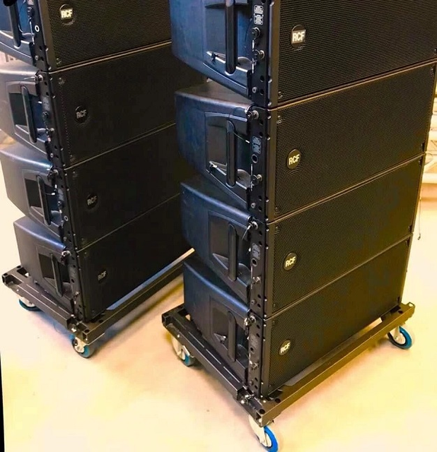 SALES 2 RCF HDL20-A Active Line Array Module Pair Powered Speaker HDL20A