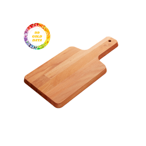 Planche à découper en bambou et bois écologique, outil de cuisine fait main pour trancher, couper en dés et hacher les aliments - Product Image 3