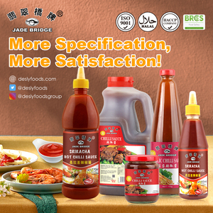 Sauce chili Sriracha authentique de 445 ml, fabricant Jade Bridge, sauce chili piquante Sriracha, approvisionnement direct en usine - Product Image 6