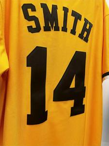 Maillot de football raglan personnalisé 100 % polyester, respirant, avec logo et numéro imprimés par sublimation, poids du tissu 220g, unisexe adulte – Grande Vente - Product Image 3