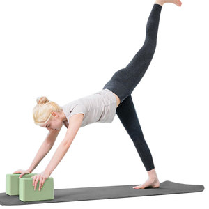 Mềm mại eged thoải mái bền EVA bọt <span class=keywords><strong>Yoga</strong></span> khối cho studio thực hành-cho tập thể dục Pilates tập thể dục - Product Image 5