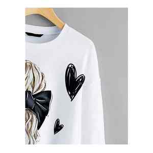 Sweat-shirt pour femmes haute visibilité Qualité OEM Vente en gros Prix pas cher Taille personnalisée Vente en ligne Sweat-shirt de grande valeur pour femmes - Product Image 3